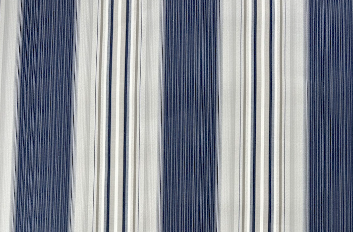 navy grey rib fabric